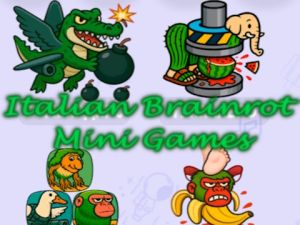 Xogo Mini xogos italianos Brainrot  en liña