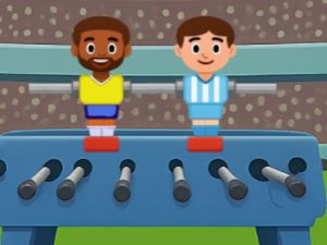 Xogo Fútbol de mesa de patada en liña
