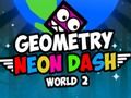 Xogo Geometría Neon dash world 2  en liña