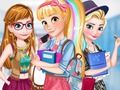 Xogo Nenas de Disney de volta á escola en liña