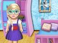 Xogo Baby Elsa School Decorar  en liña
