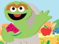 Xogo 123 Sesame Street: Atopar os alimentos  en liña