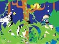 Xogo 123 Sesame Street: Suba aos animais en liña