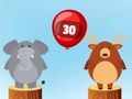 Xogo Ronda de globos da jungla  en liña