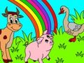 Xogo Animais de mascota para colorear  en liña