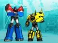 Xogo Transformadores. Robots in Disguise: Super Mini Striker en liña Xogo Transformadores. Robots in Disguise: Super Mini Striker en liña