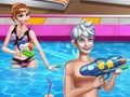 Xogo Tempo familiar de piscina  en liña