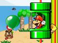 Xogo Mario Bloons disparando  en liña