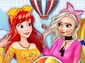 Xogo Princesas de moda e festival de globos  en liña