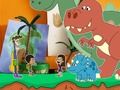 Xogo Aventuras de servilletas! Familia Dinosaurio Rex  en liña