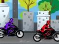 Xogo Carreiras de motos matemáticas: comparación de partidos  en liña