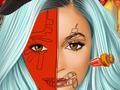 Xogo Kylie Jenner: a arte da pintura facial de Halloween  en liña