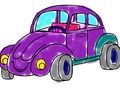 Xogo Libro para colorear de coches de debuxos animados  en liña