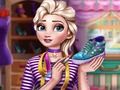 Xogo Deseño de zapatillas de deporte da princesa Frozen  en liña