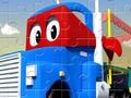 Xogo Coche City Trucks Jigsaw  en liña
