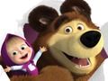 Xogo Masha e o oso: crebacabezas  en liña