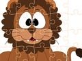 Xogo Puzzle de animais de debuxos animados  en liña