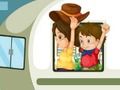 Xogo Puzzles de viaxes familiares  en liña