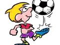 Xogo Tempo para colorear de fútbol  en liña