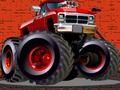 Xogo Crazy Monster Trucks Puzzle en liña