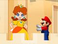 Xogo Mario atópase con Peach  en liña