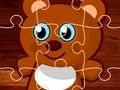 Xogo Puzzle de oso de debuxos animados en liña