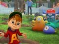 Xogo Alvin: Gegen Die Schleimmonster en liña