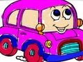 Xogo Volver á escola: Kids Car Coloring  en liña