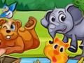 Xogo Xogos de nenos de puzzle de animais en liña