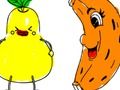 Xogo Back To School: Froitas Coloring  en liña
