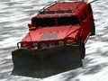 Xogo Limpando a neve nun jeep  en liña
