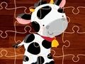 Xogo Puzzle de animais da granxa  en liña