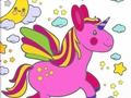 Xogo Libro de colorear fabuloso Unicornio  en liña