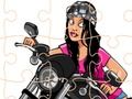 Xogo Jigsaw Crazy Bikers  en liña