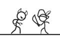 Xogo Actualización completa de Stickman  en liña