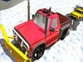 Xogo Condución de jeep de arado de neve de inverno  en liña