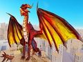 Xogo Destructor Monstro Dragón da cidade  en liña