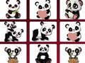 Xogo Lindo desafío da memoria Panda  en liña