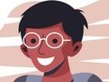 Xogo Nenos con lentes  en liña