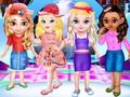 Xogo Competición de moda de pequenas princesas  en liña