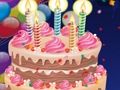 Xogo Puzle de bolo de aniversario  en liña