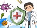 Xogo Diapositiva contra Coronavirus  en liña