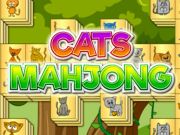 Xogo Gatos mahjong  en liña
