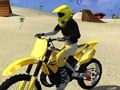 Xogo Acrobacias de motos na praia  en liña