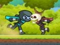 Xogo Ninja corre cara arriba e abaixo  en liña