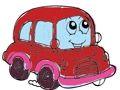 Xogo Coches antigos e novos para colorear  en liña
