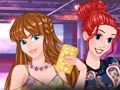 Xogo Destaca os consellos de moda de princesas e irmás  en liña