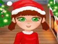 Xogo Disfraz de nena de Nadal  en liña