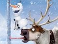 Xogo Crebacabezas de Nadal de Olaf  en liña