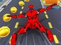 Xogo Subway Run Superhero Robot en liña